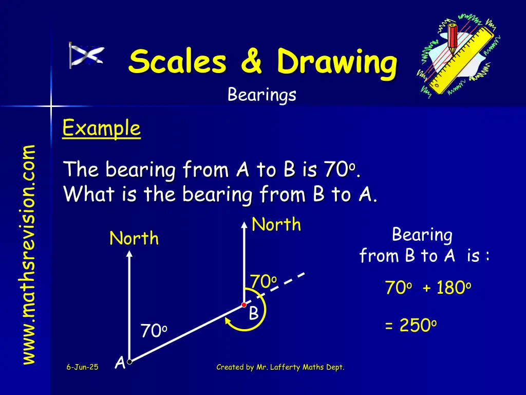 scales drawing bearings 1