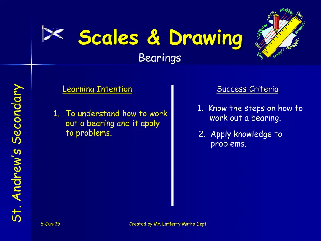scales drawing bearings