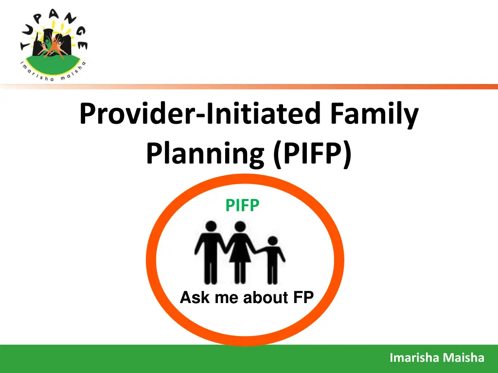 provider initiated family planning pifp