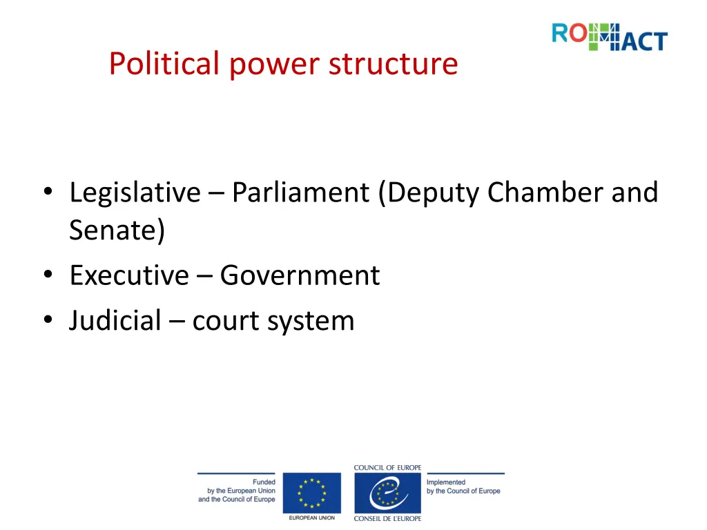 political power structure