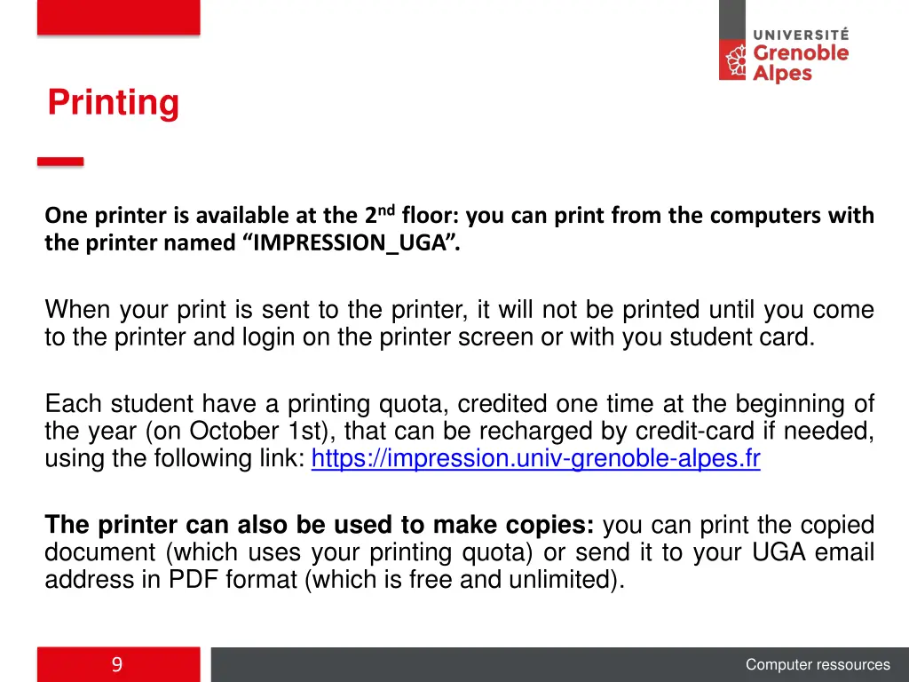 printing