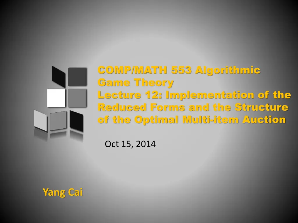 comp math 553 algorithmic game theory lecture