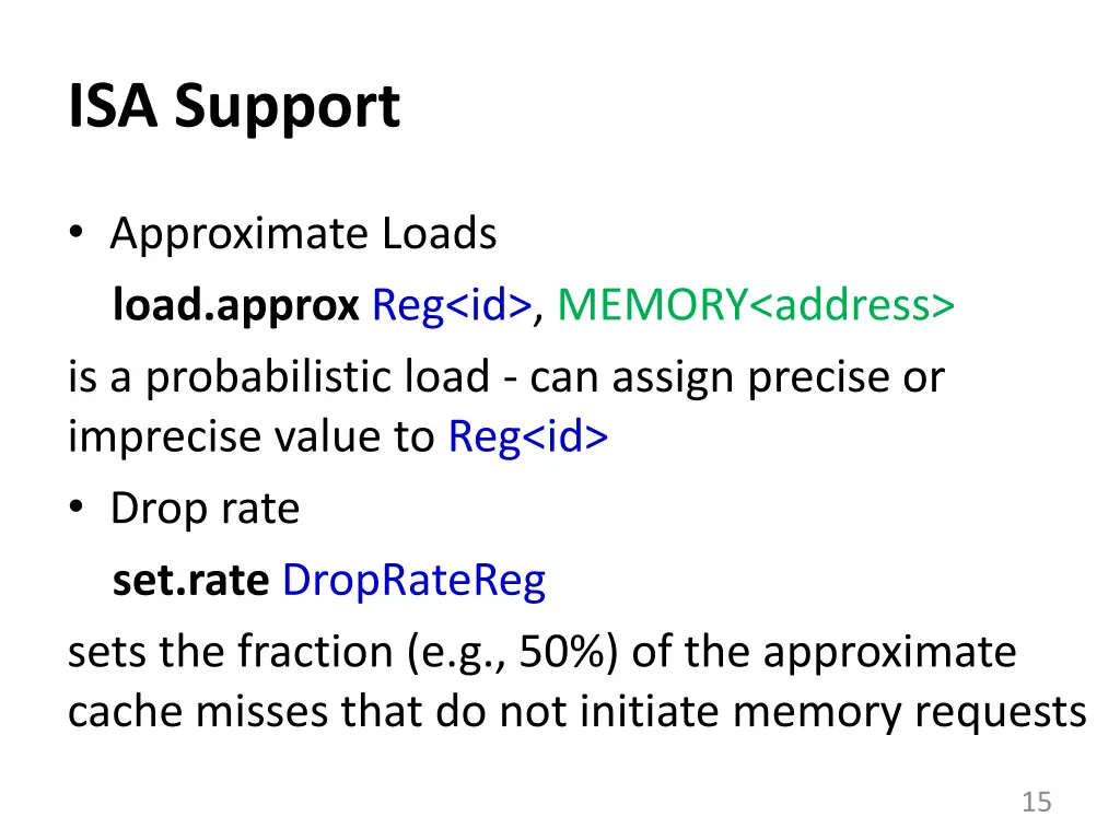 isa support