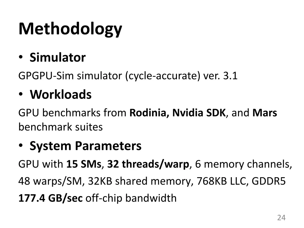 methodology