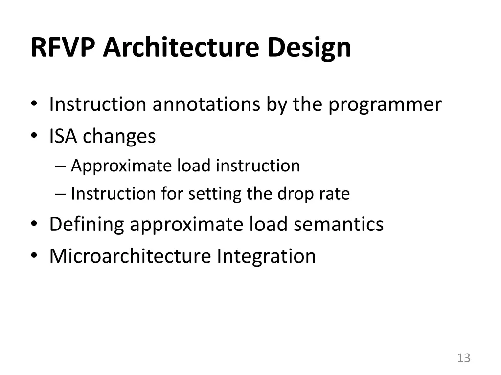rfvp architecture design