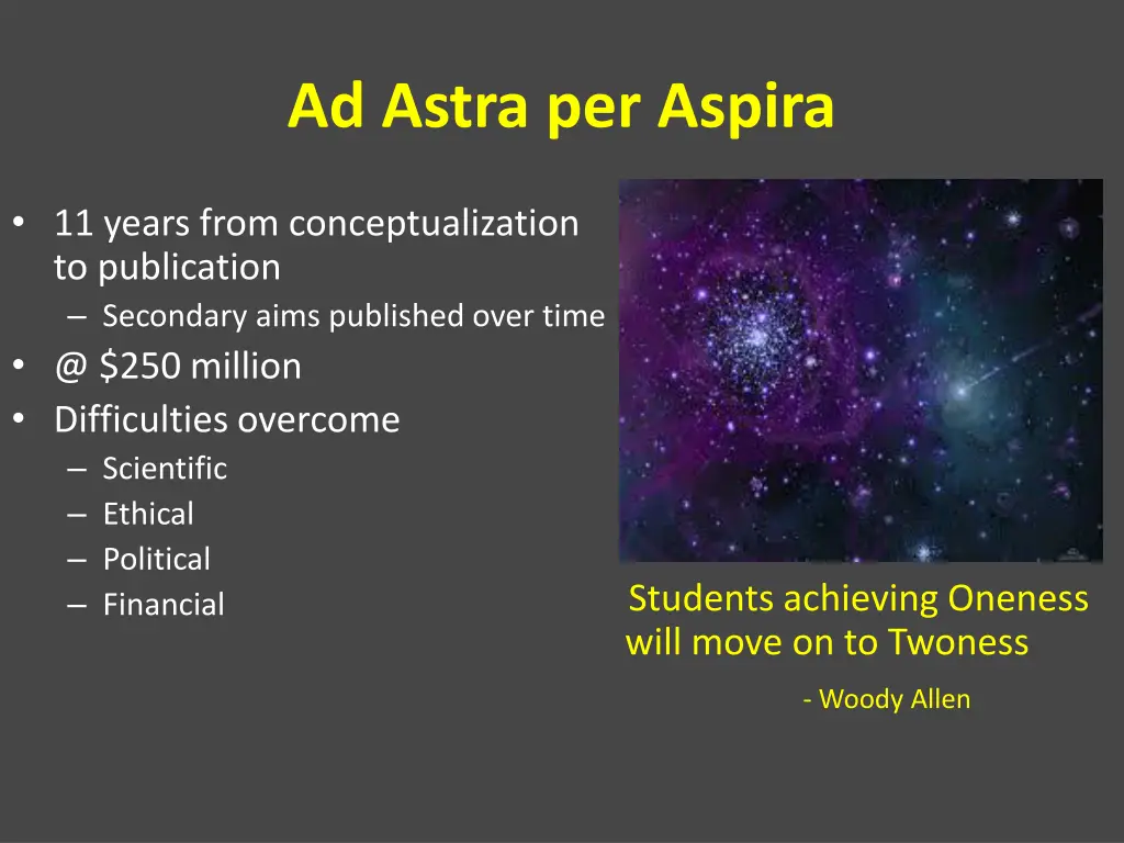 ad astra per aspira