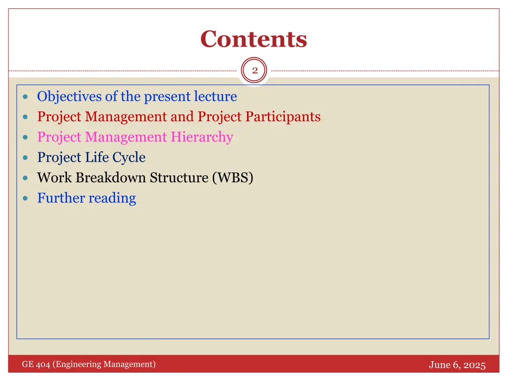 contents