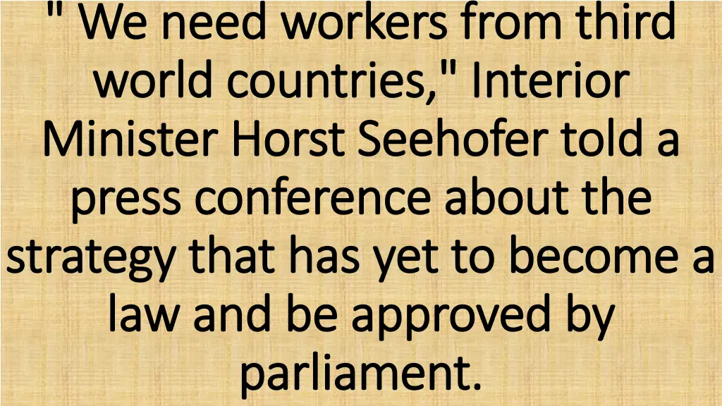 we need workers from third we need workers from