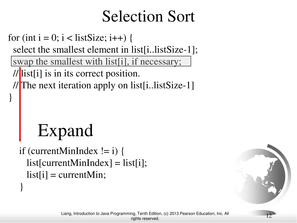 selection sort 2