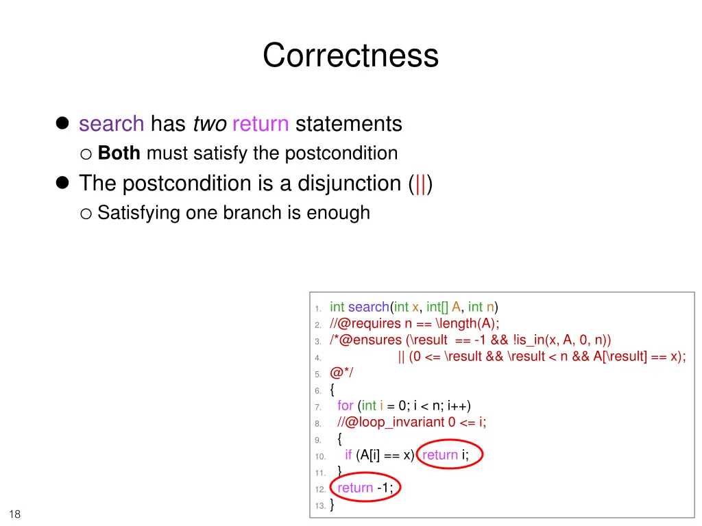 correctness 1