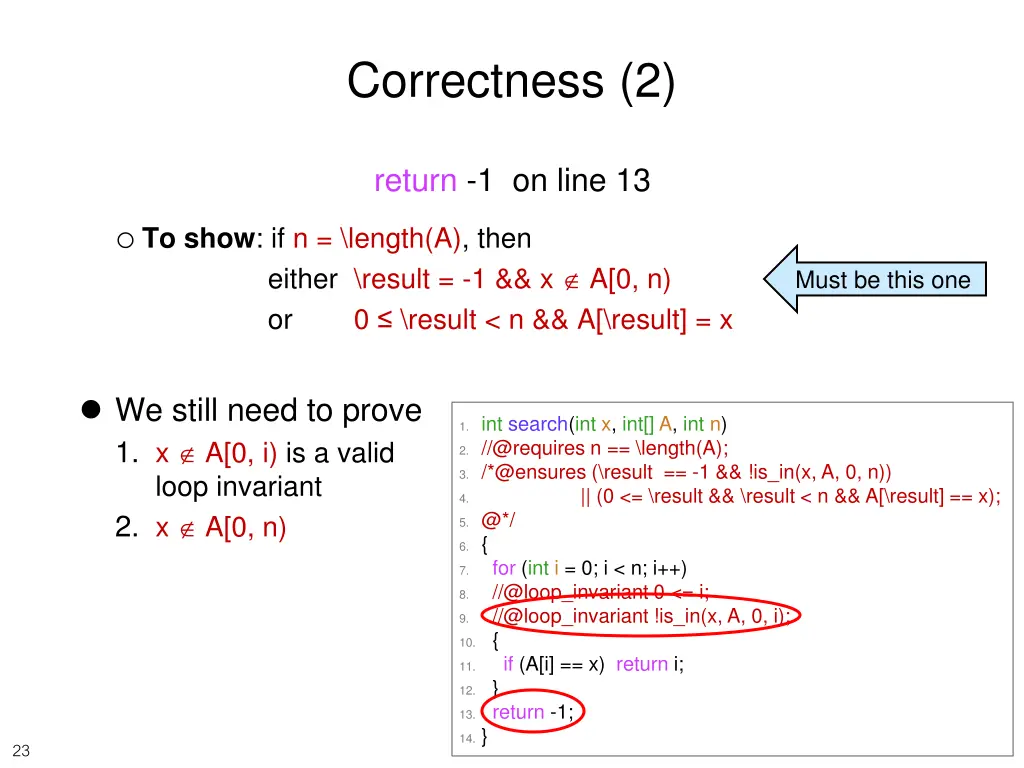 correctness 2 2