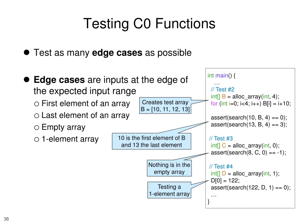 testing c0 functions 2