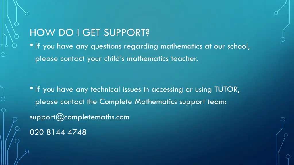 how do i get support if you have any questions