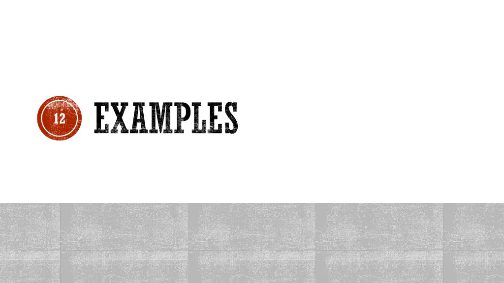 examples