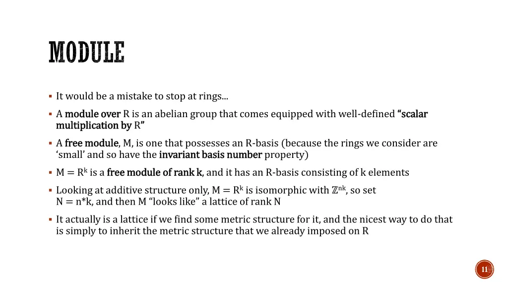 module