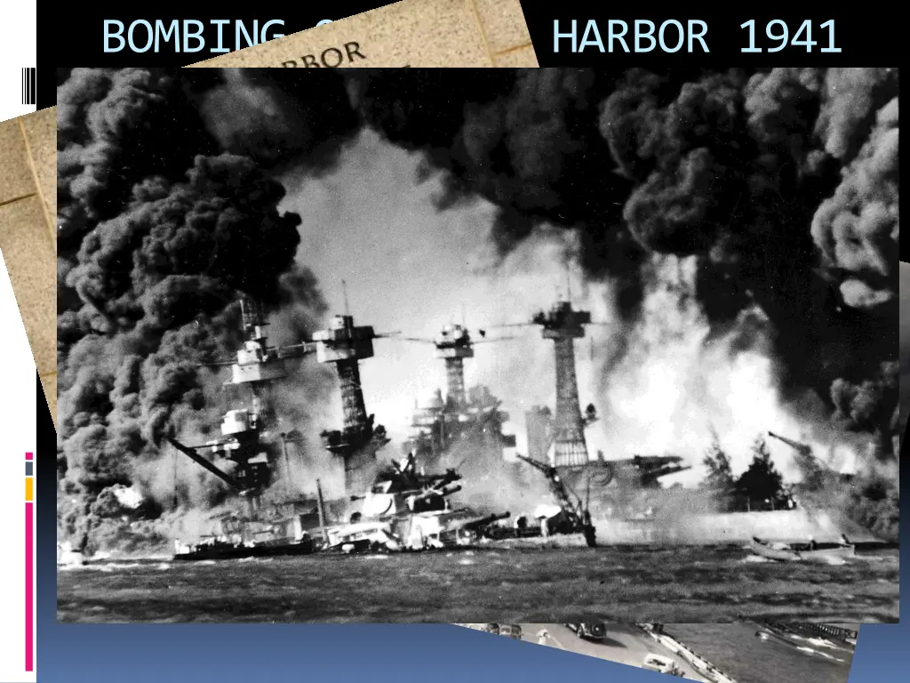 bombing of pearl harbor 1941