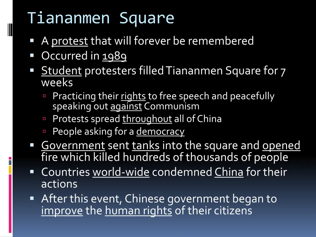 tiananmen square