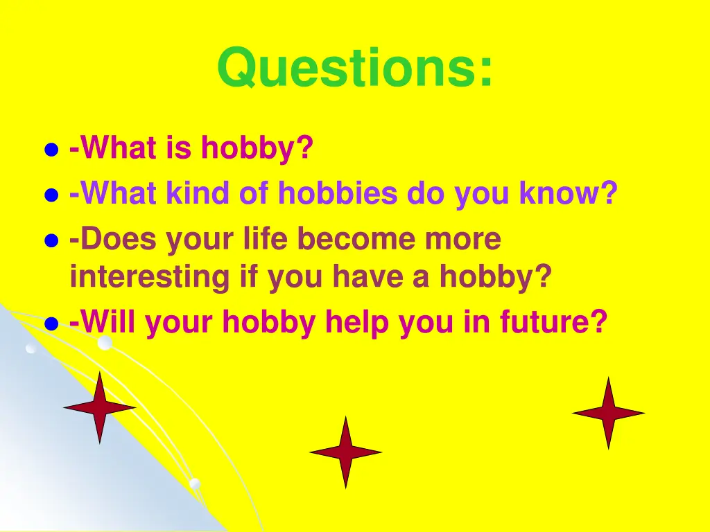 questions