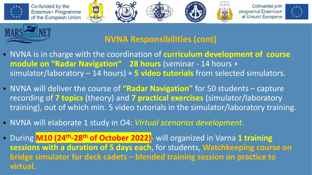 nvna responsibilities cont