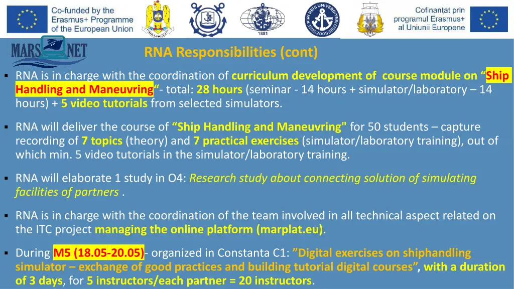 rna responsibilities cont