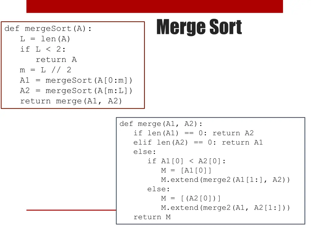 merge sort 1