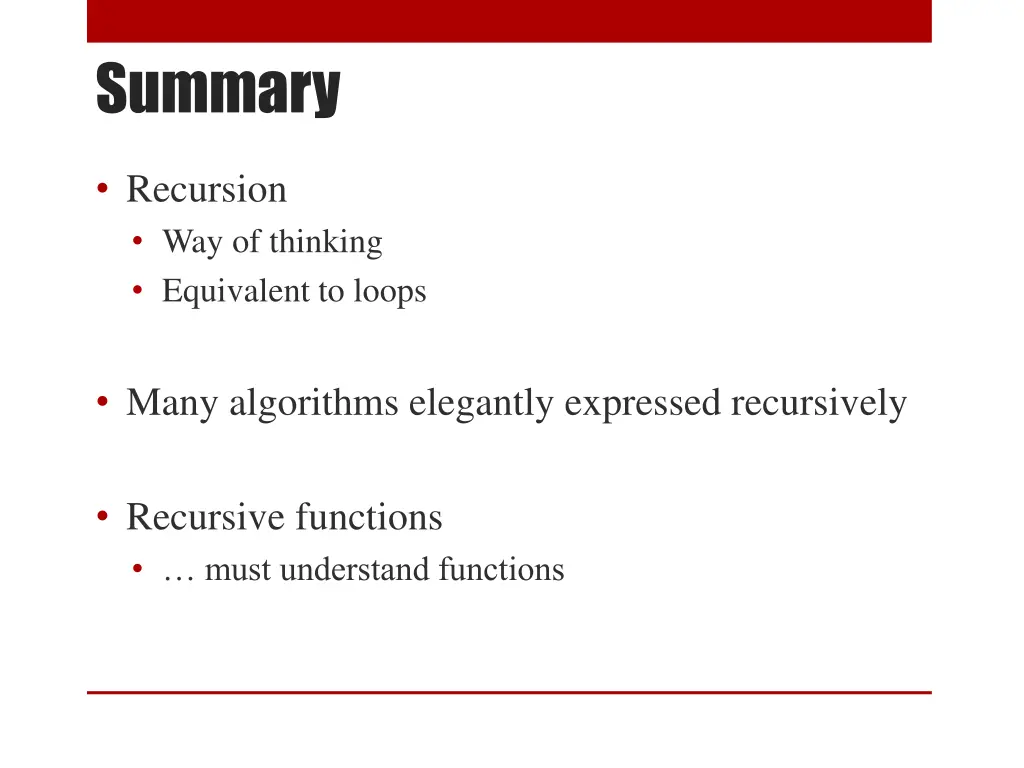 summary 1
