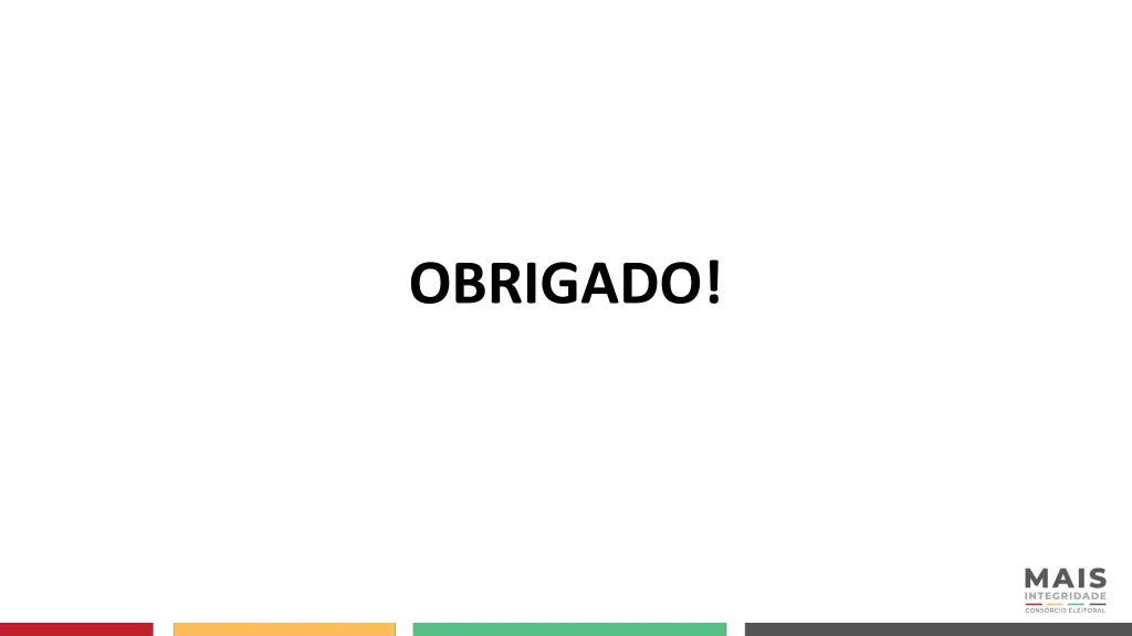 obrigado