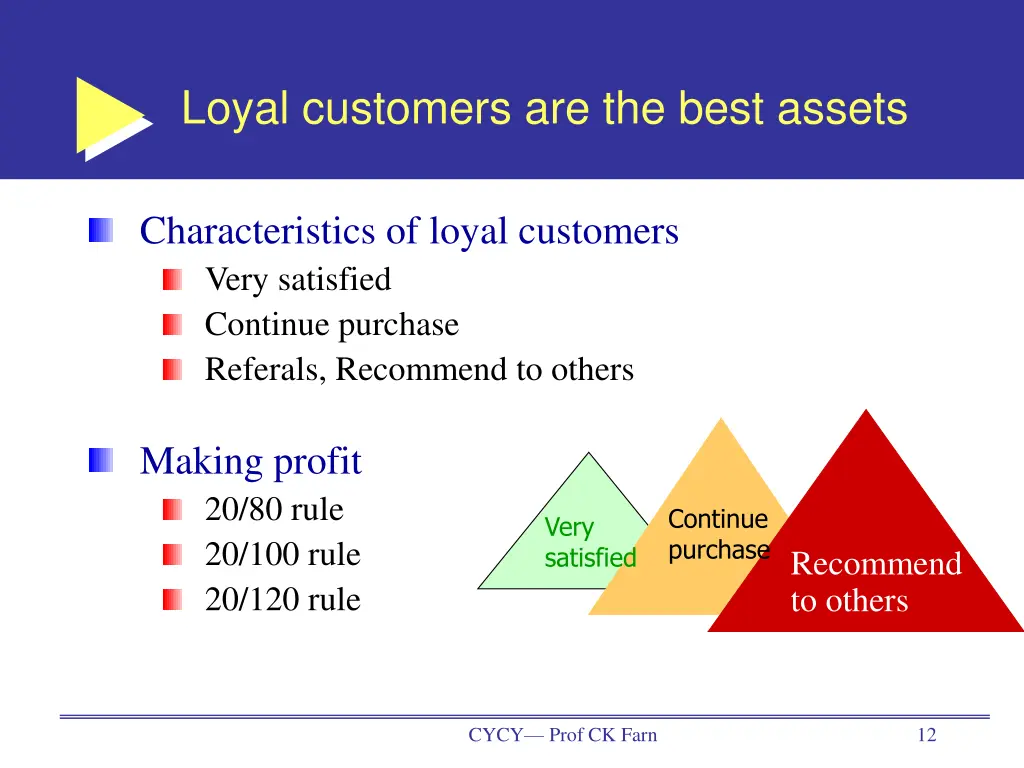 loyal customers are the best assets 1