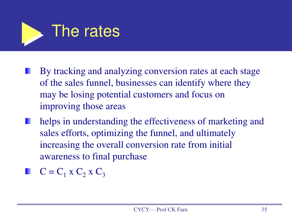 the rates