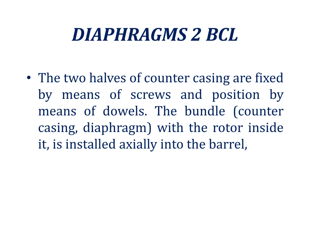 diaphragms 2 bcl