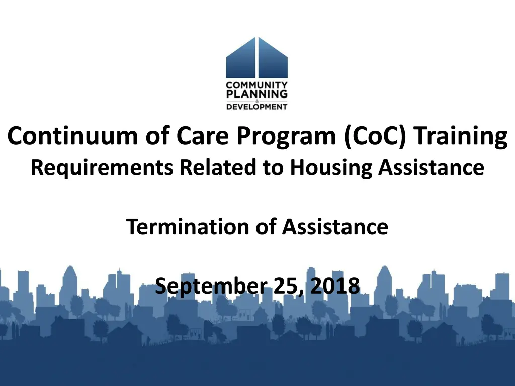 continuum of care program coc training