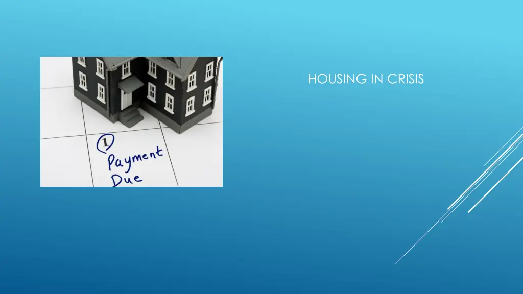 housing in crisis