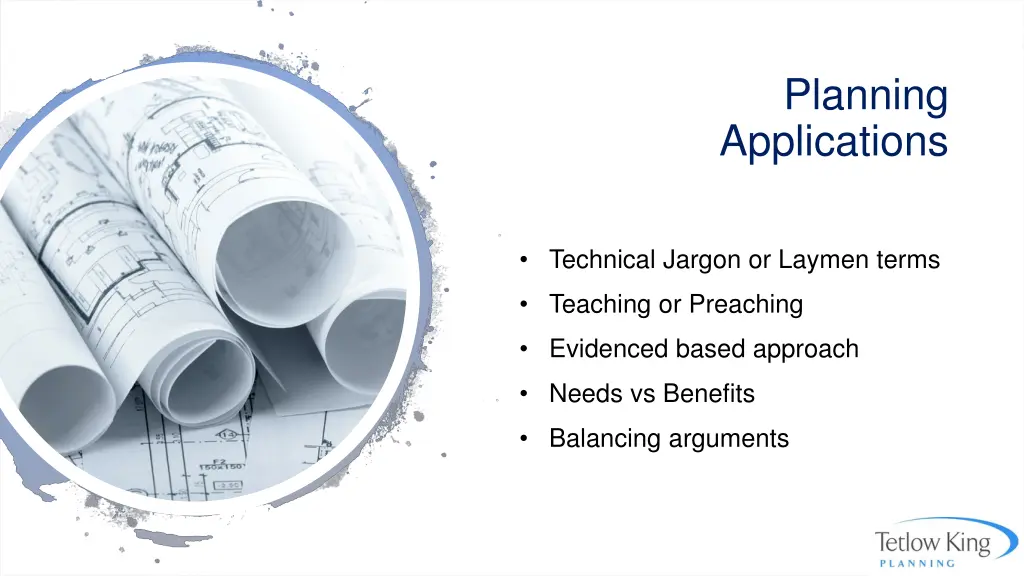 planning applications