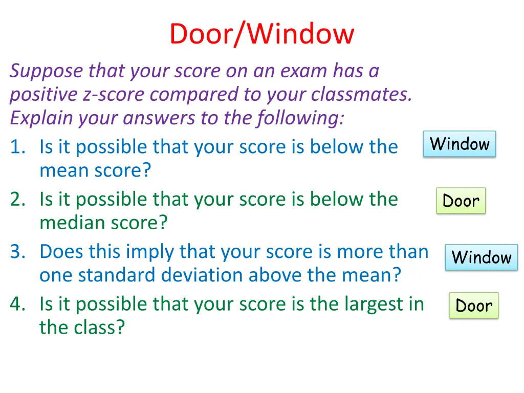 door window