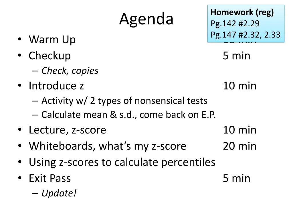 homework reg pg 142 2 29 pg 147 2 32 2 33