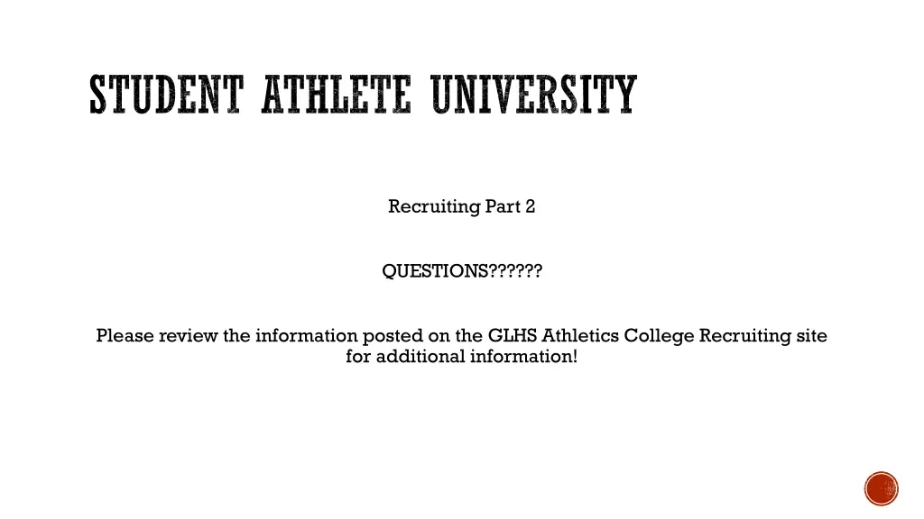 student athlete university