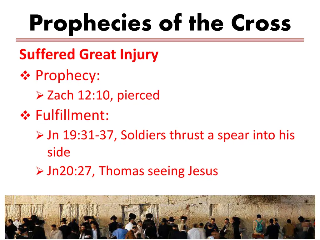 prophecies of the cross 12