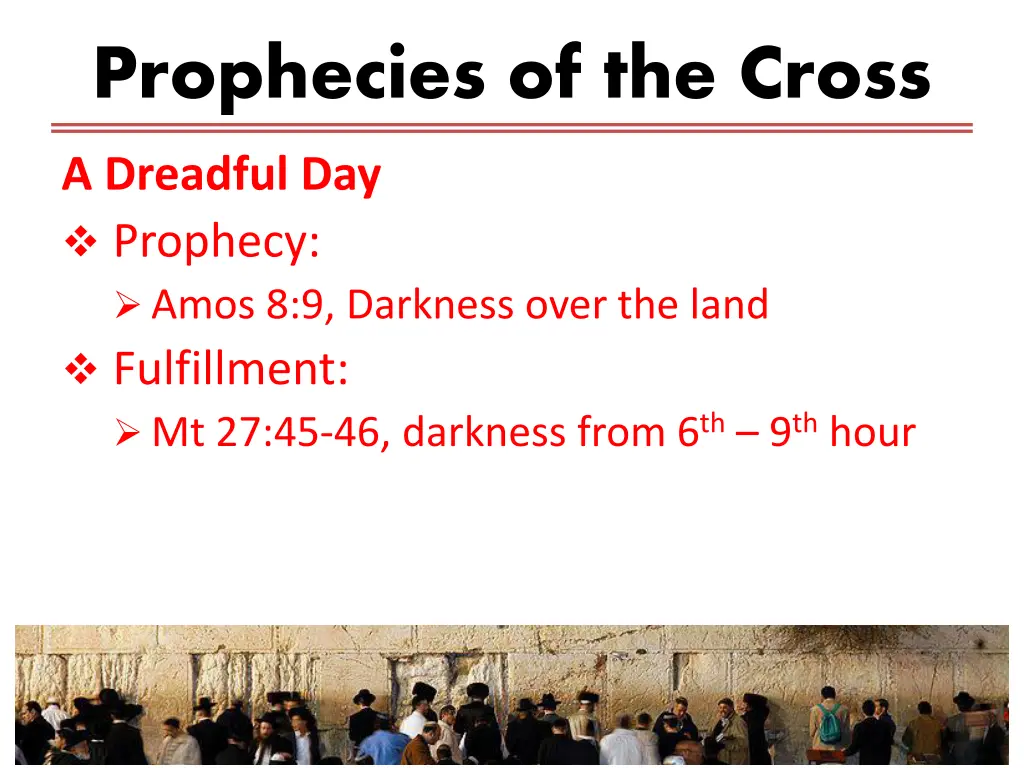 prophecies of the cross 13