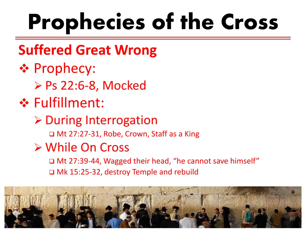 prophecies of the cross 3