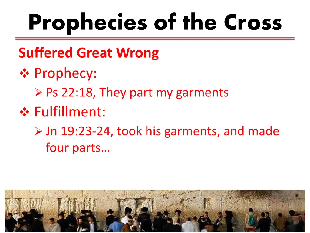 prophecies of the cross 5