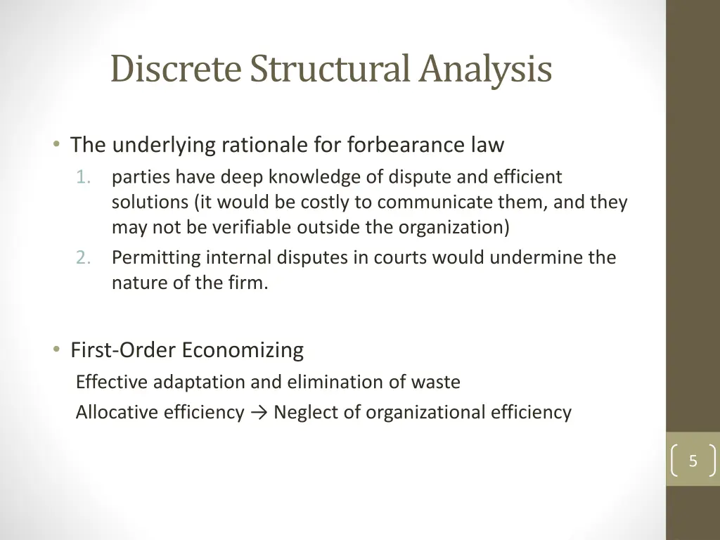discrete structural analysis 1