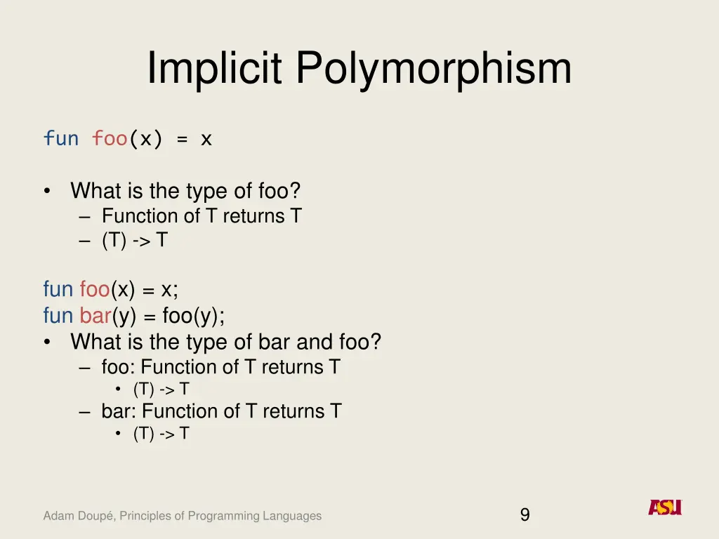 implicit polymorphism 1