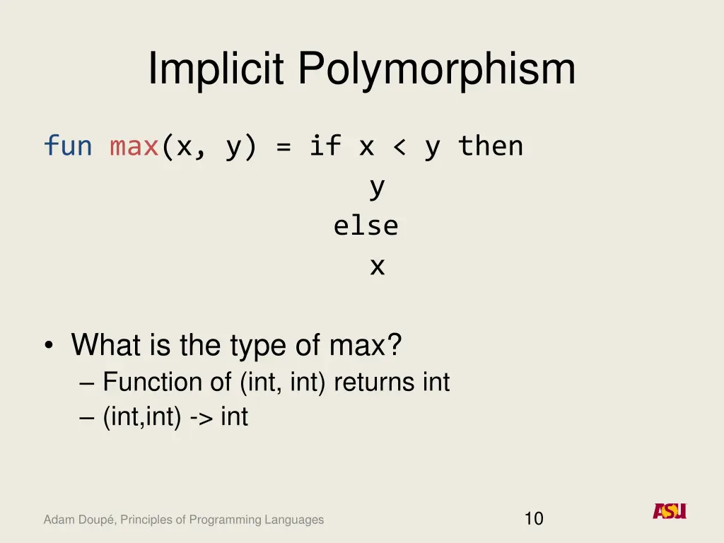 implicit polymorphism 2