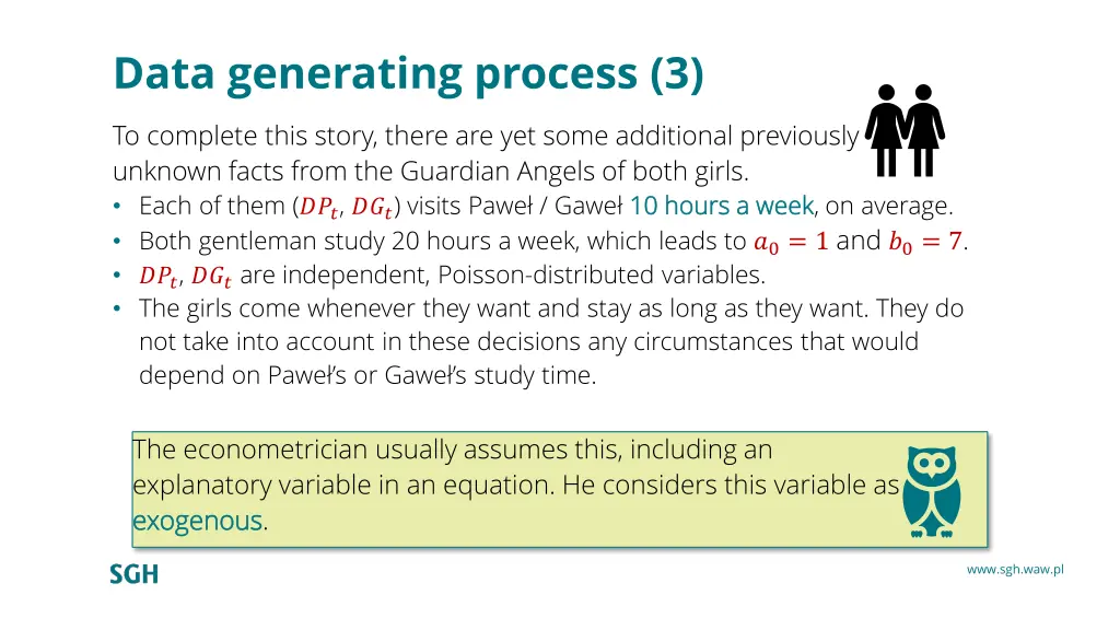 data generating process 3
