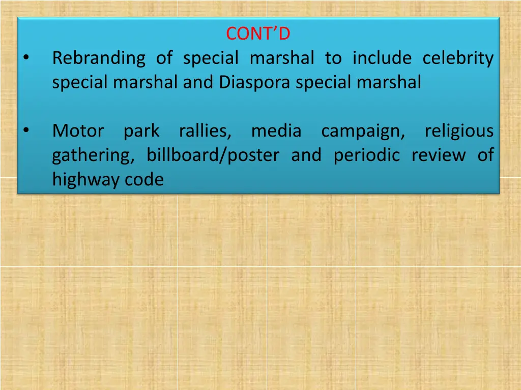 cont d 1