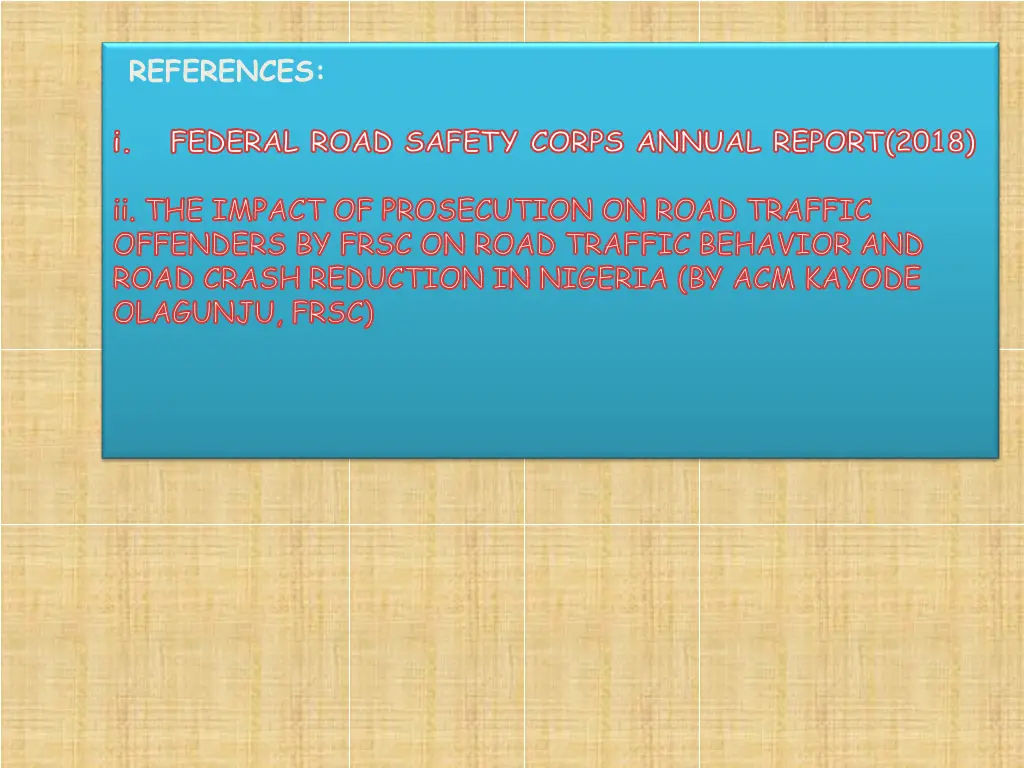 references