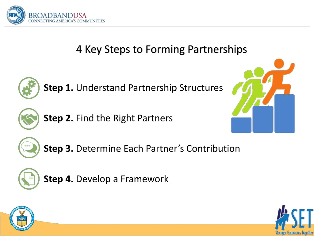 4 key steps to forming partnerships