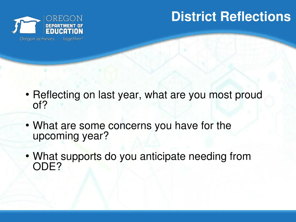 district reflections