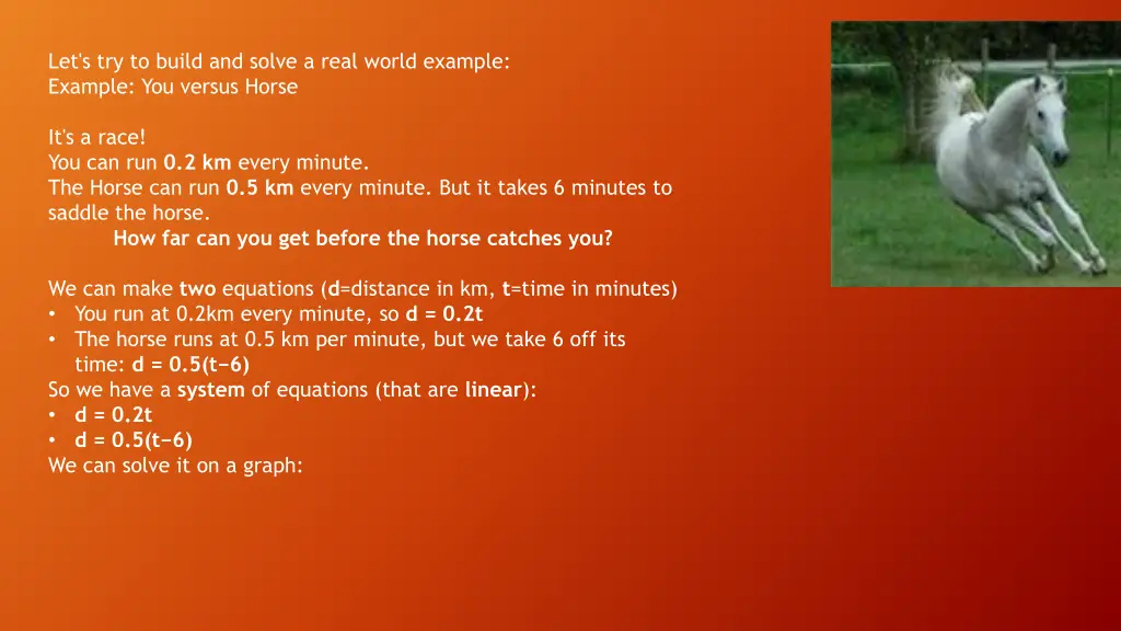 let s try to build and solve a real world example