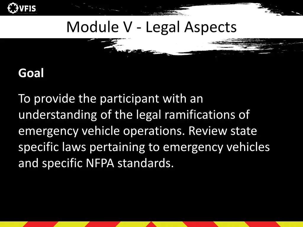 module v legal aspects